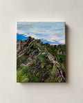 “The Sacred Mountain” Acrylic Painting