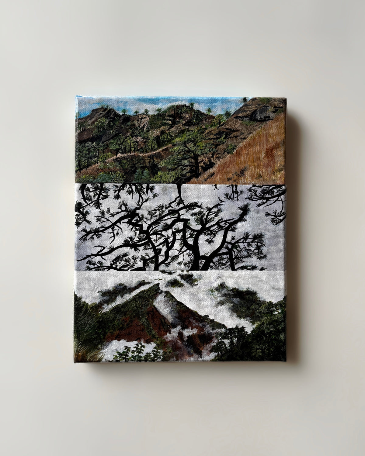 “Kabunian: Between Earth and Sky” Acrylic Painting